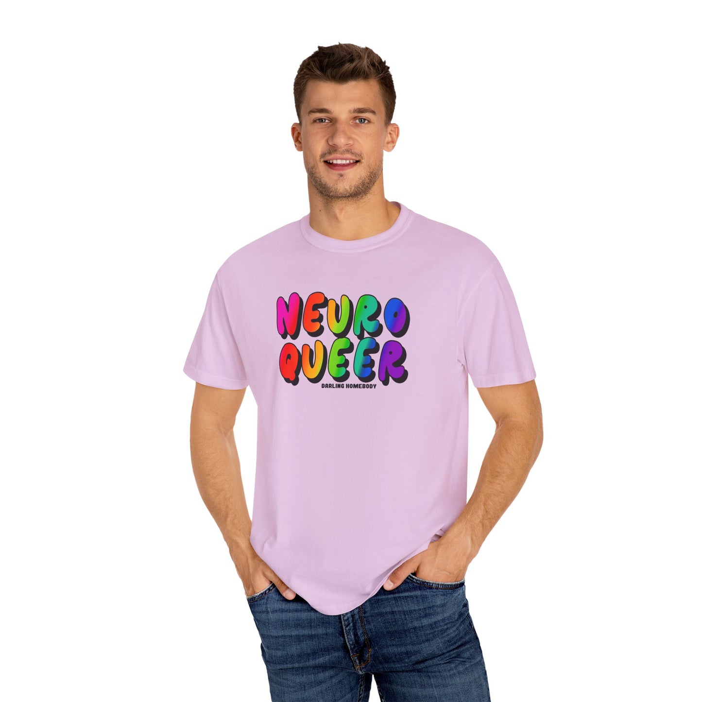 Neuro Queer T-shirt. Neurodiverse.