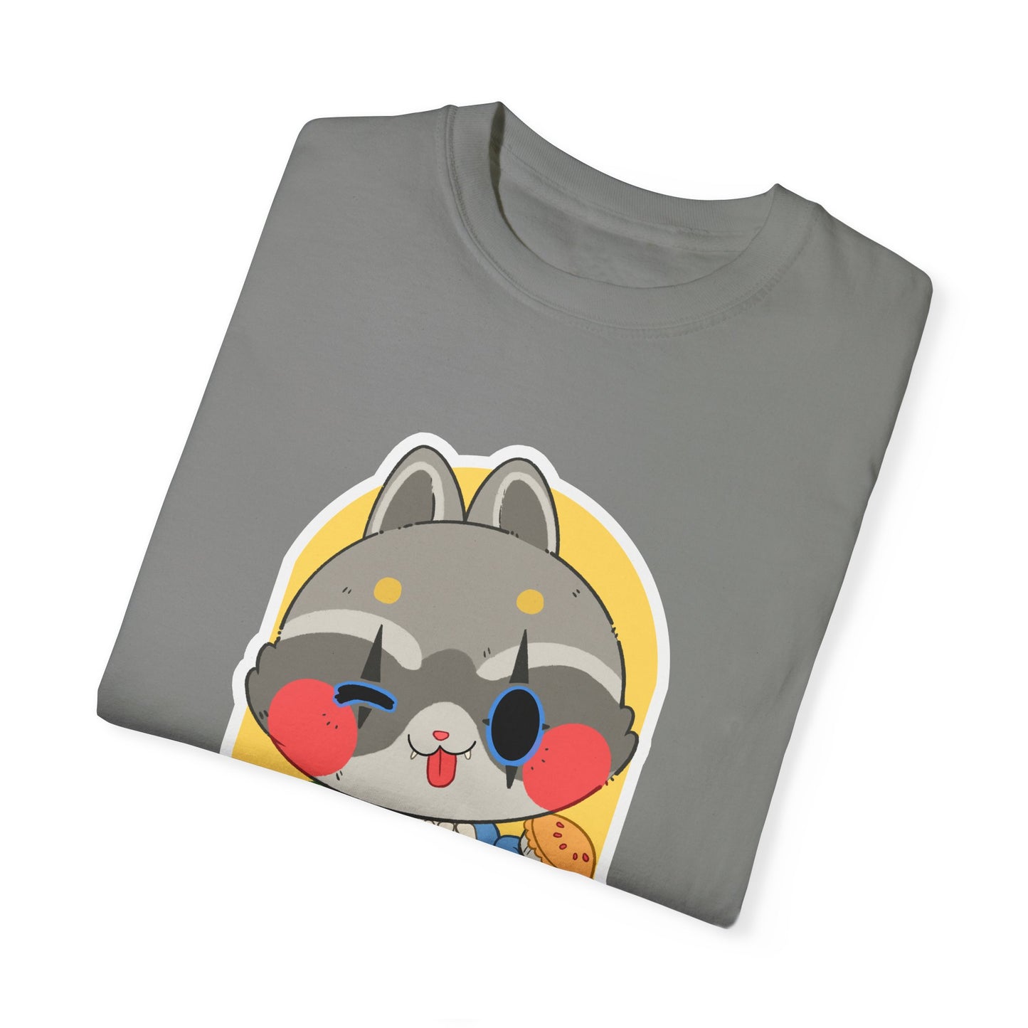Certified Clown T-shirt. Raccoon.