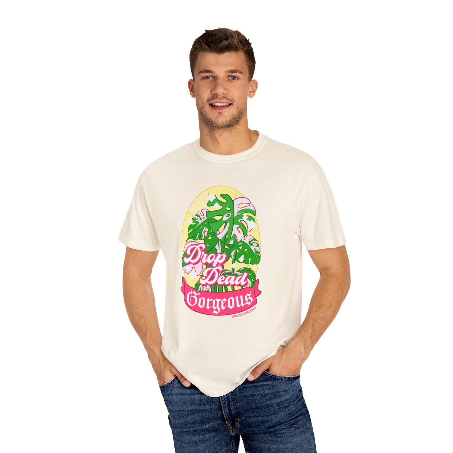 Monstera Drop Dead Gorgeous T-shirt.