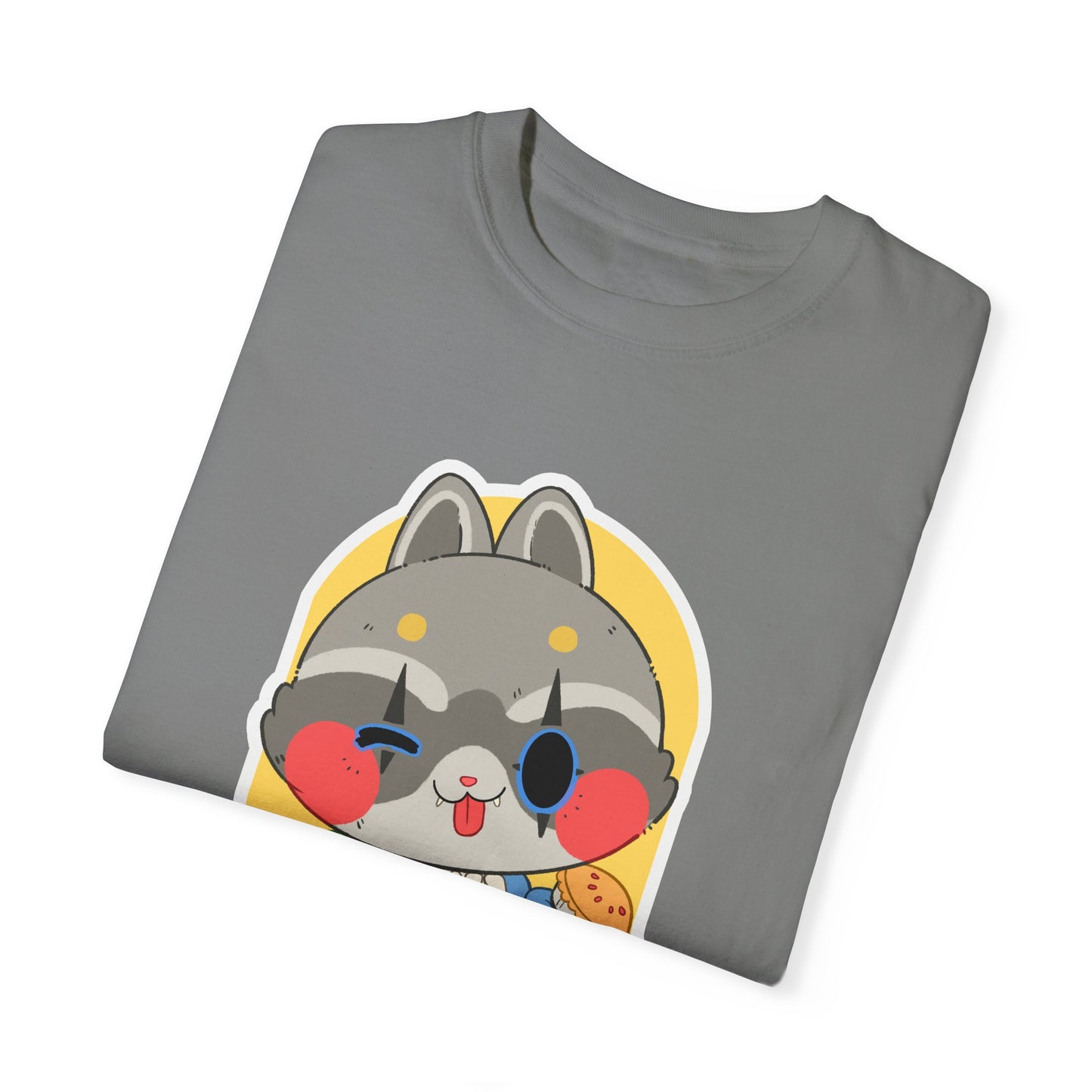 Certified Clown T-shirt. Raccoon.