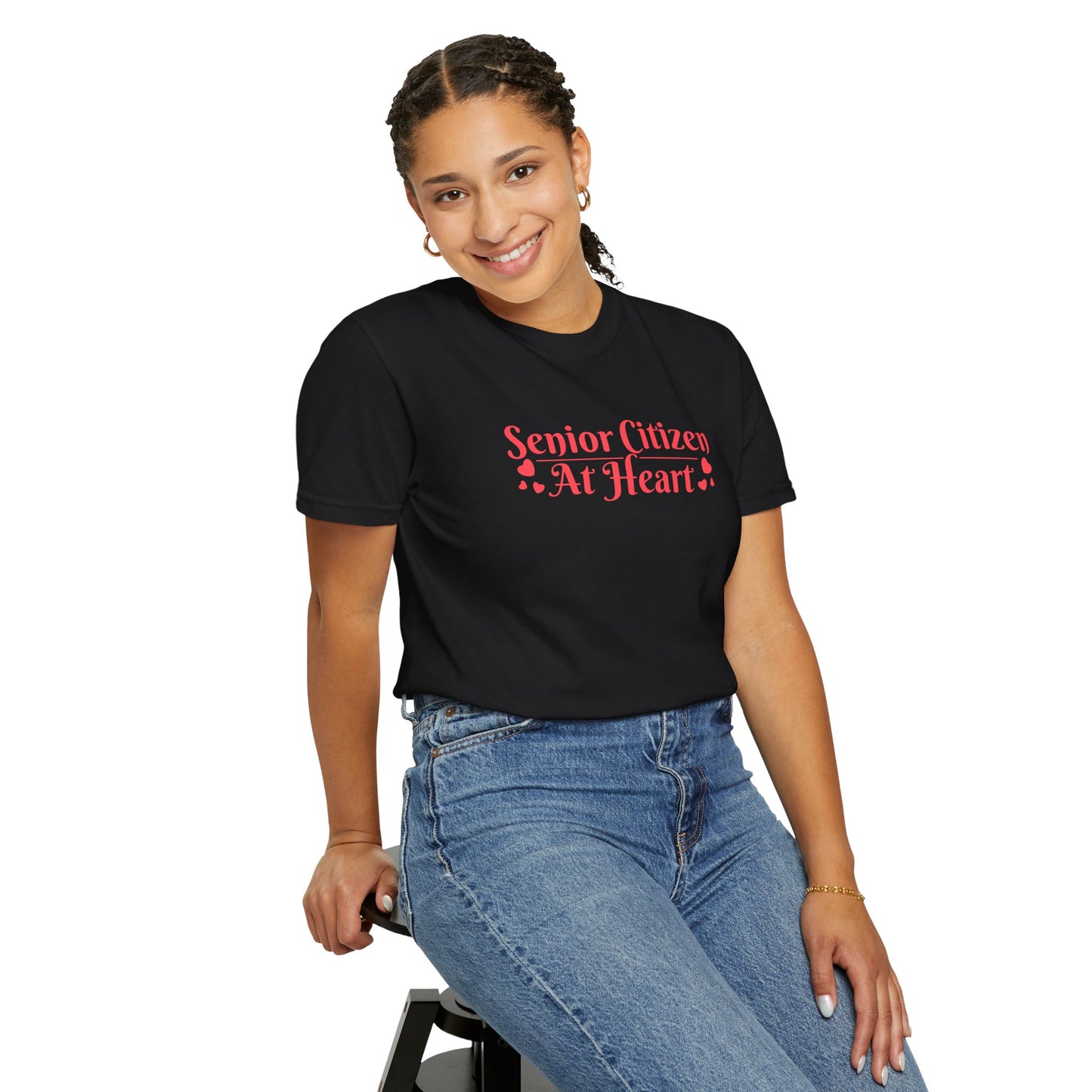 Senior Citizen at Heart T-shirt.