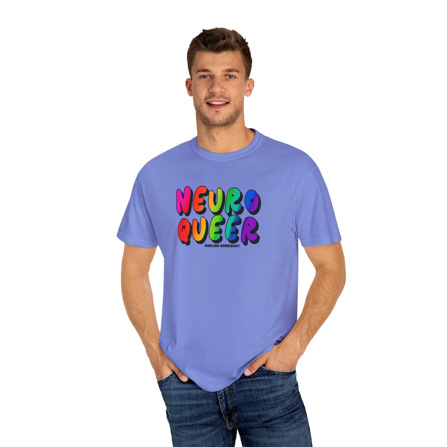 Neuro Queer T-shirt. Neurodiverse.