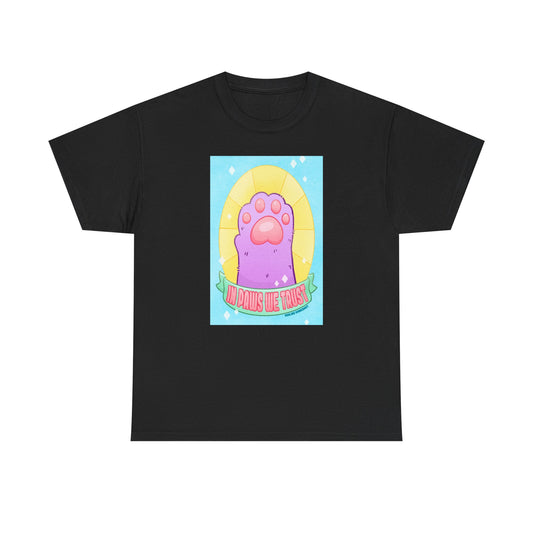 In Paws We Trust Pastel Unisex Heavy Cotton Tee