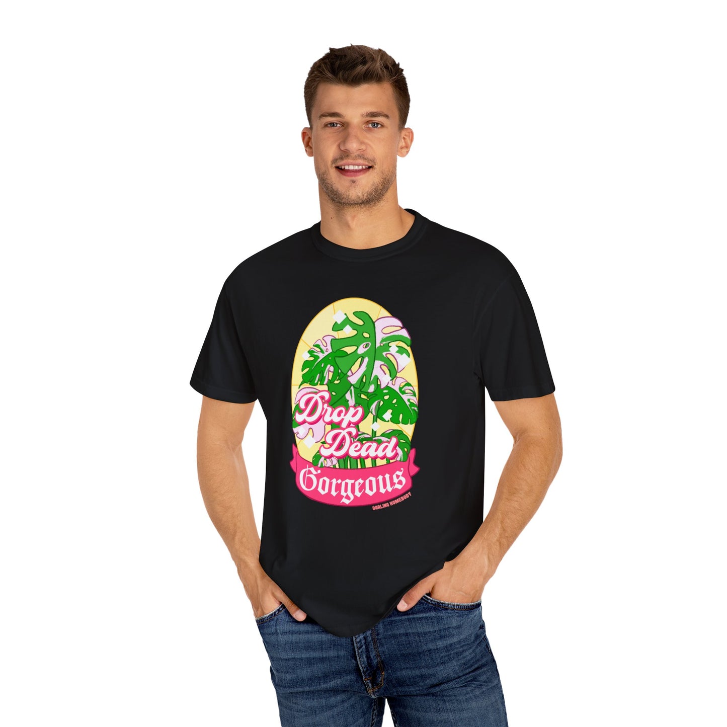 Monstera Drop Dead Gorgeous T-shirt.