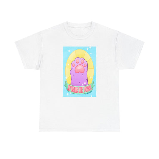 In Paws We Trust Pastel Unisex Heavy Cotton Tee