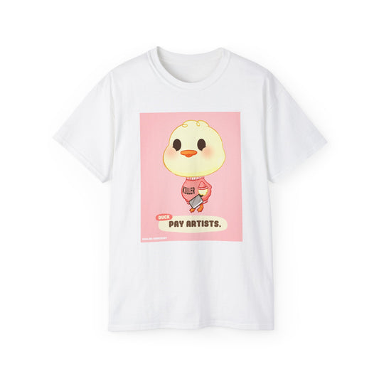 Pay Artists Unisex Ultra Cotton Tee.