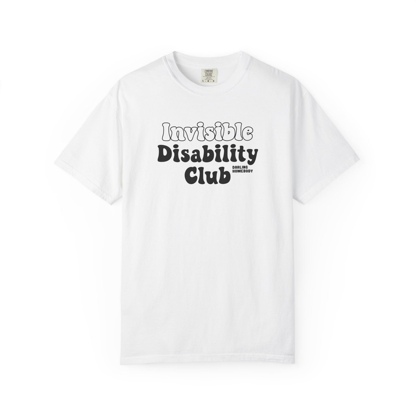 Invisible Disability Club T-shirt.