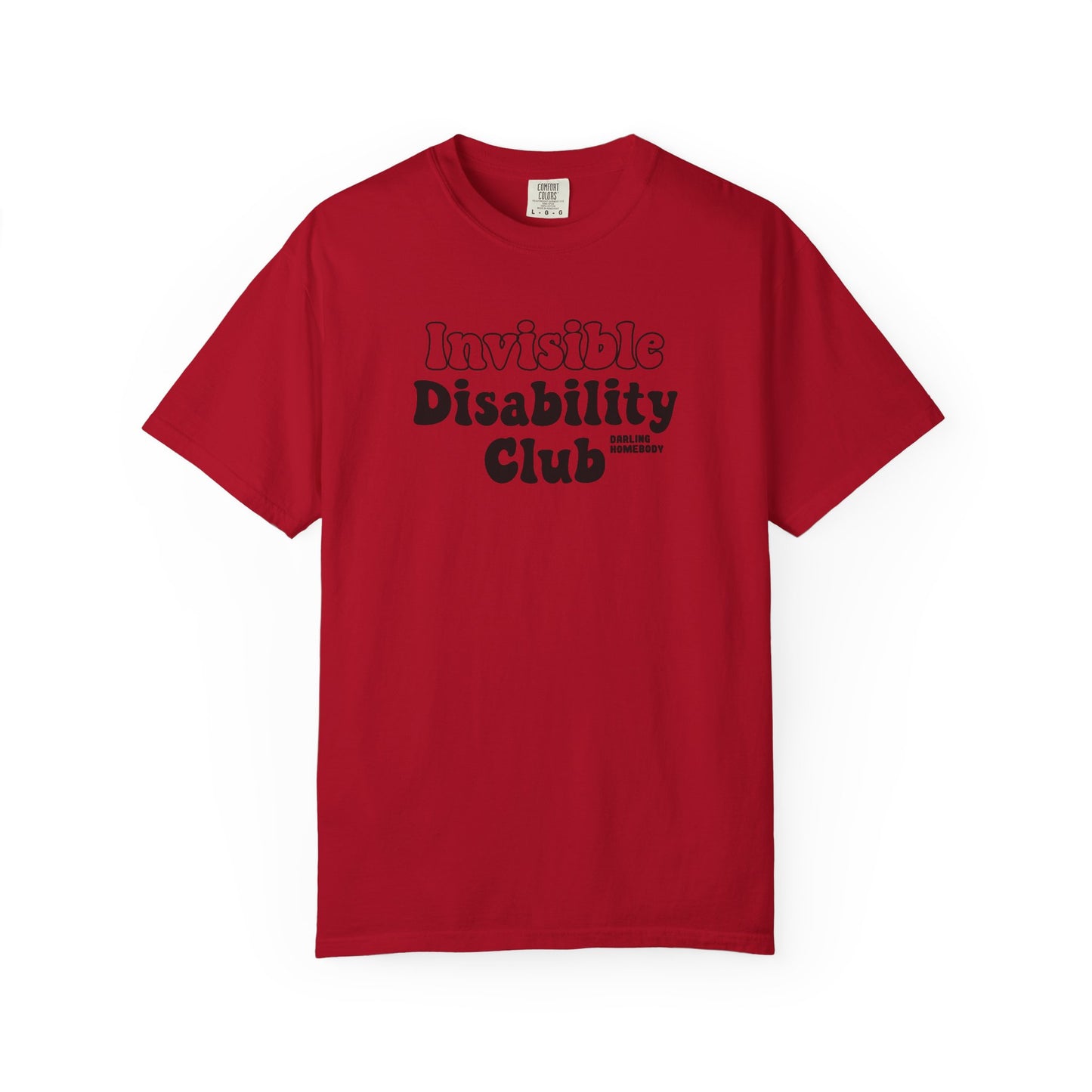 Invisible Disability Club T-shirt.