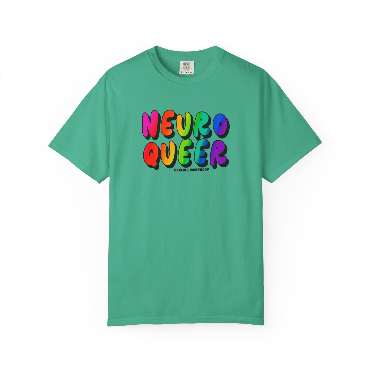 Neuro Queer T-shirt. Neurodiverse.