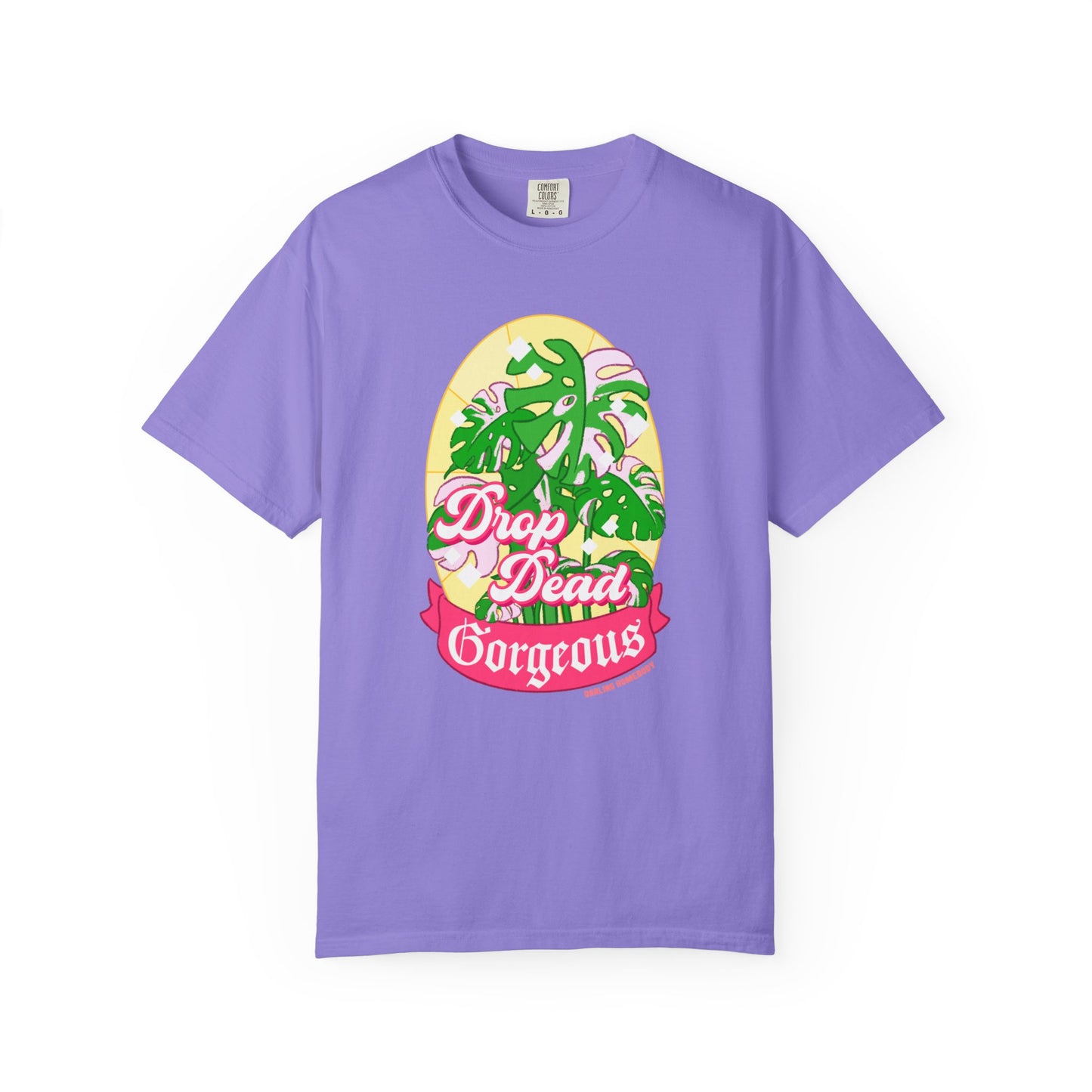 Monstera Drop Dead Gorgeous T-shirt.
