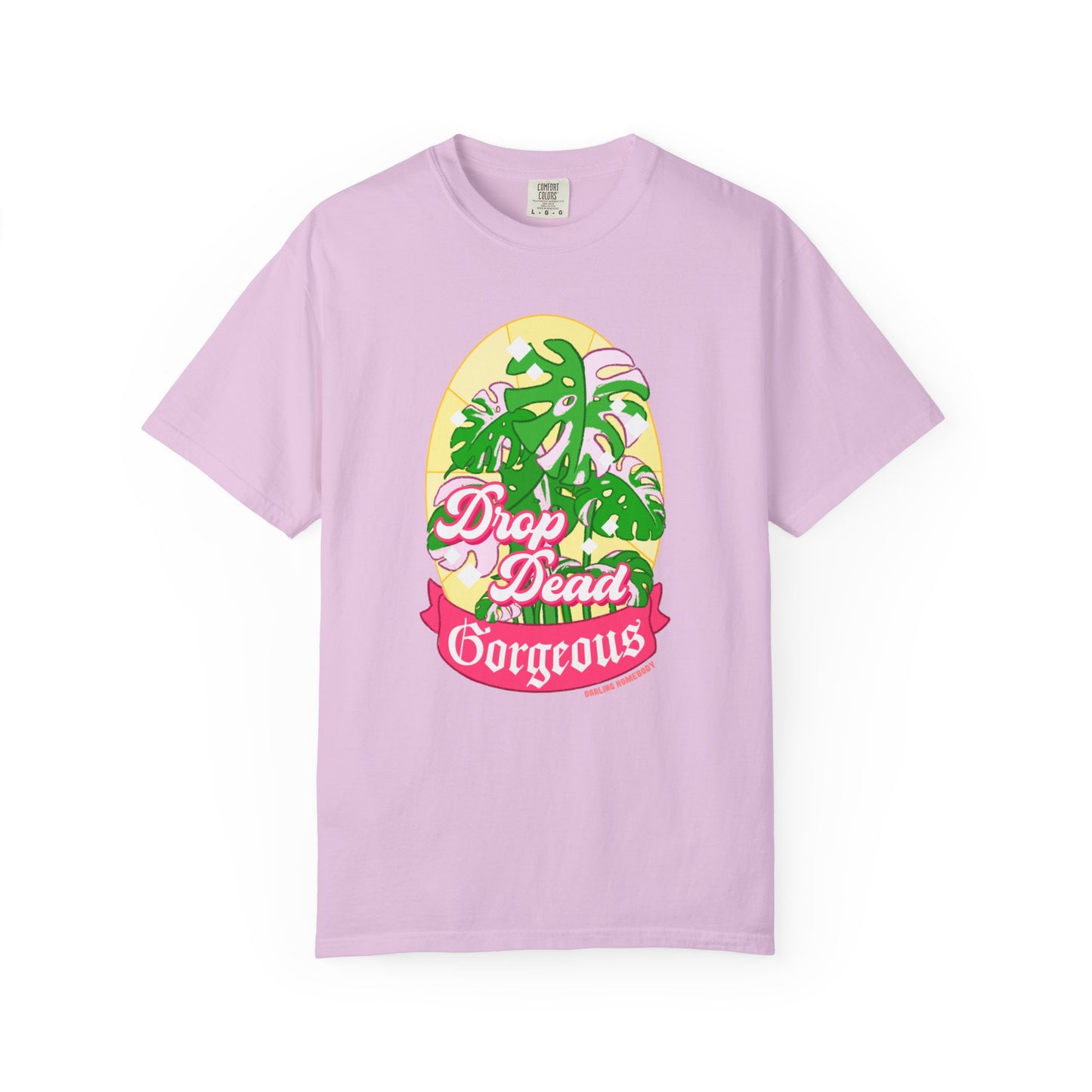 Monstera Drop Dead Gorgeous T-shirt.