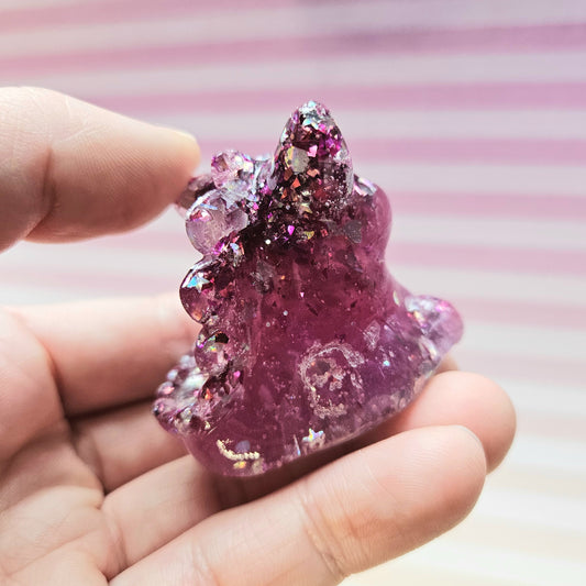 Twilight Sparkle Dinocat Mini Figure. Handmade.