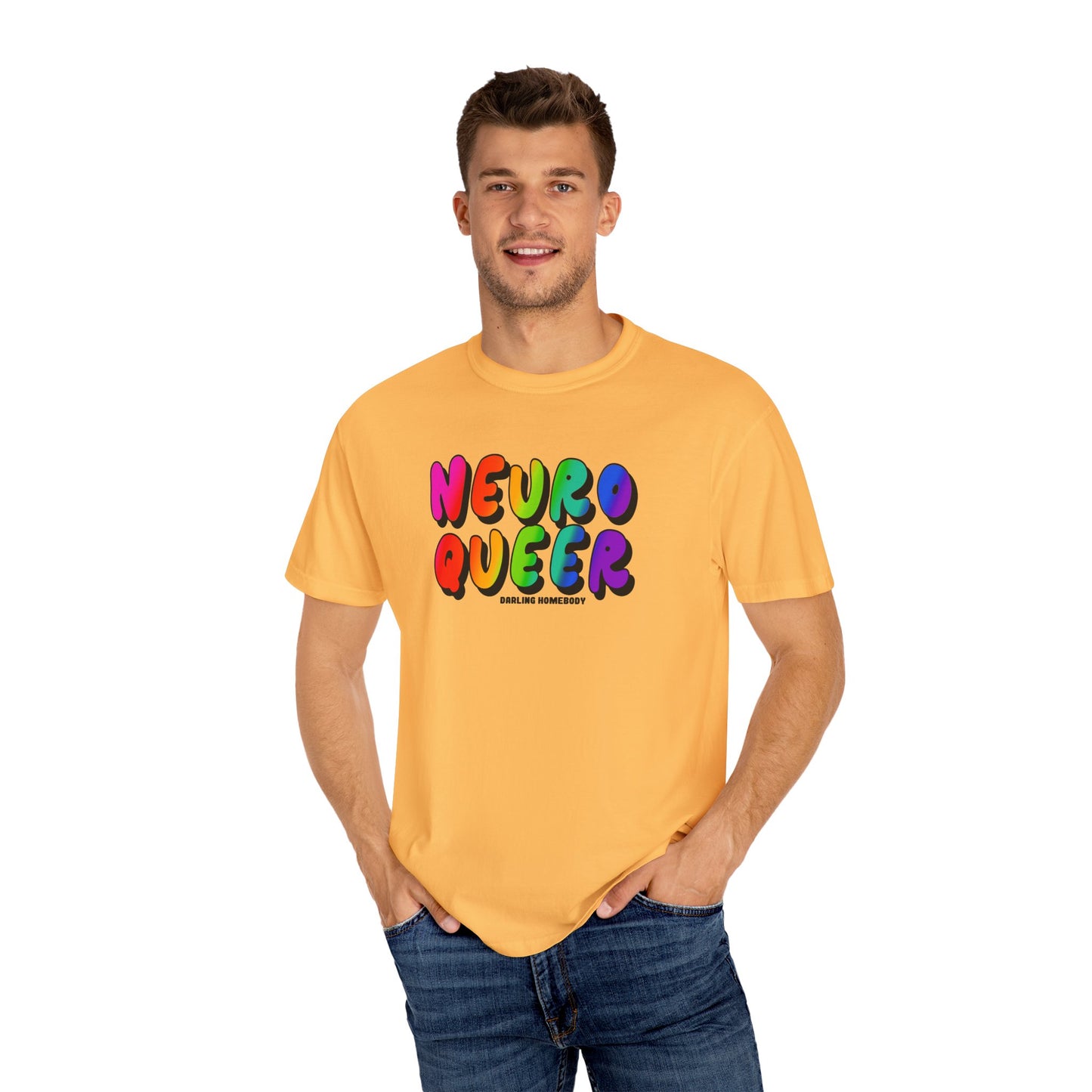 Neuro Queer T-shirt. Neurodiverse.
