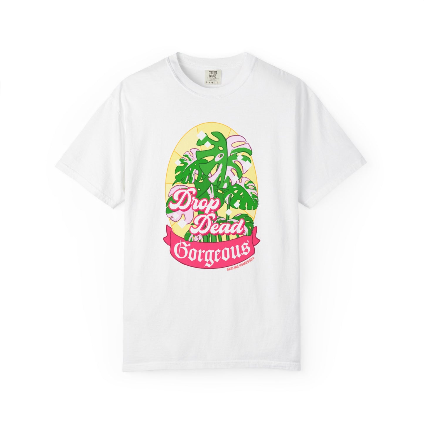Monstera Drop Dead Gorgeous T-shirt.