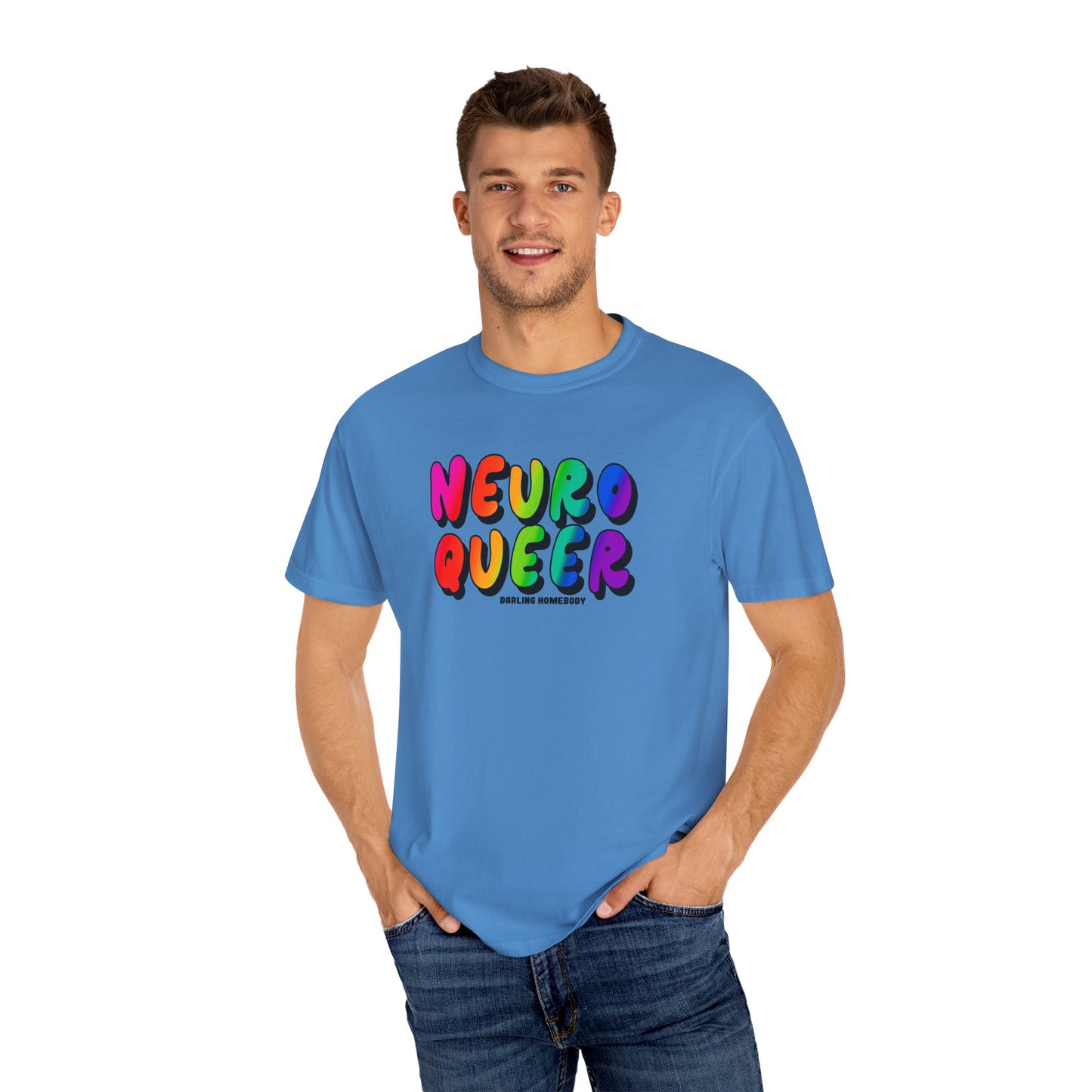 Neuro Queer T-shirt. Neurodiverse.