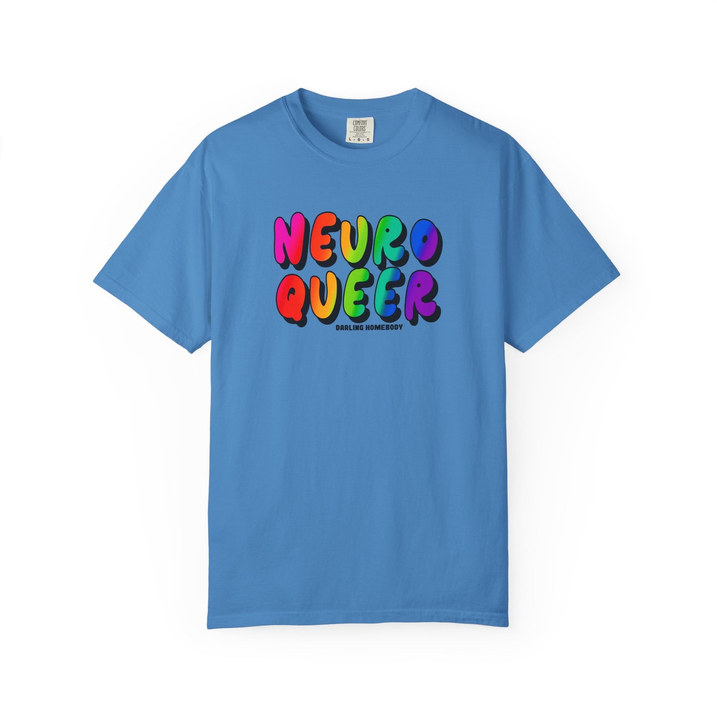Neuro Queer T-shirt. Neurodiverse.