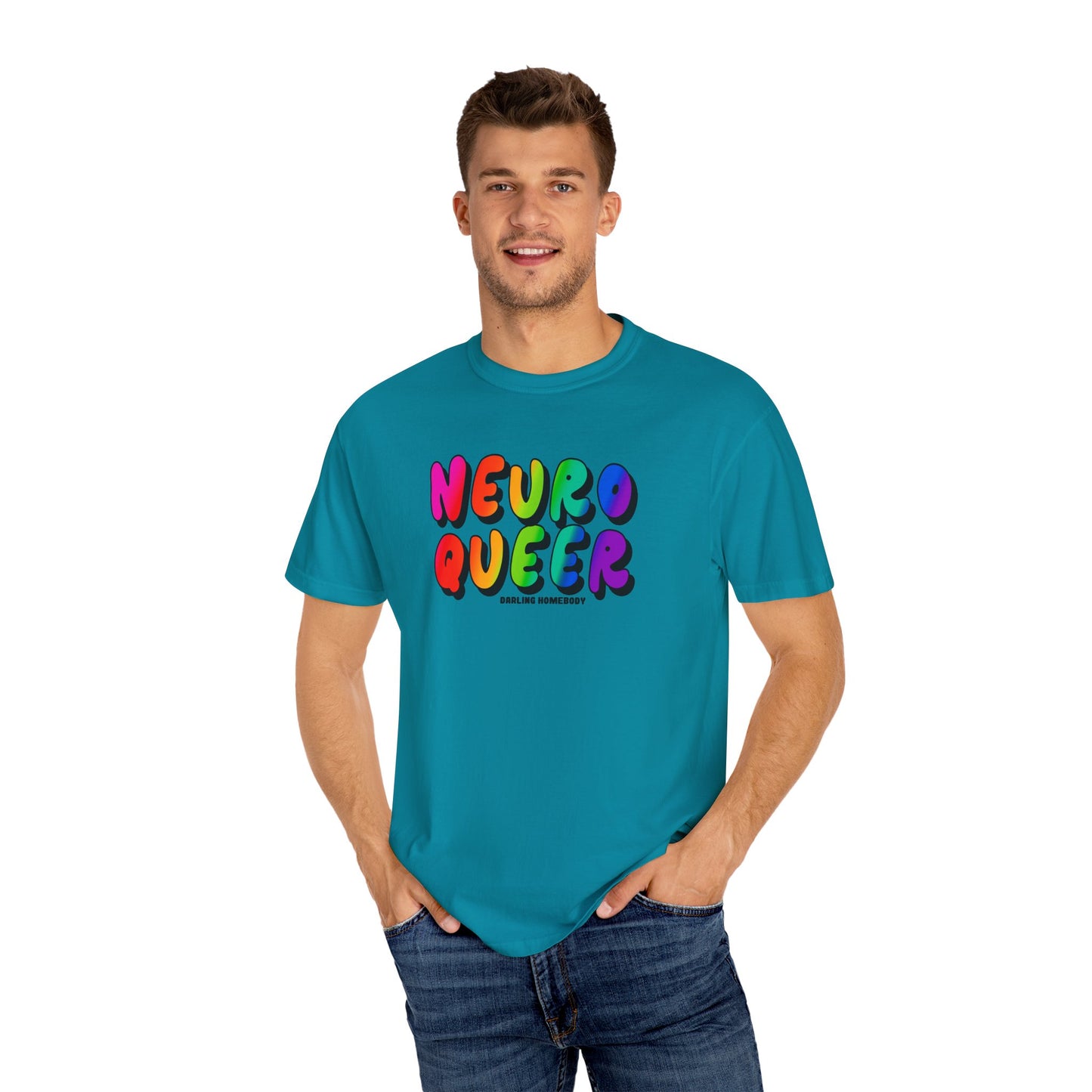 Neuro Queer T-shirt. Neurodiverse.