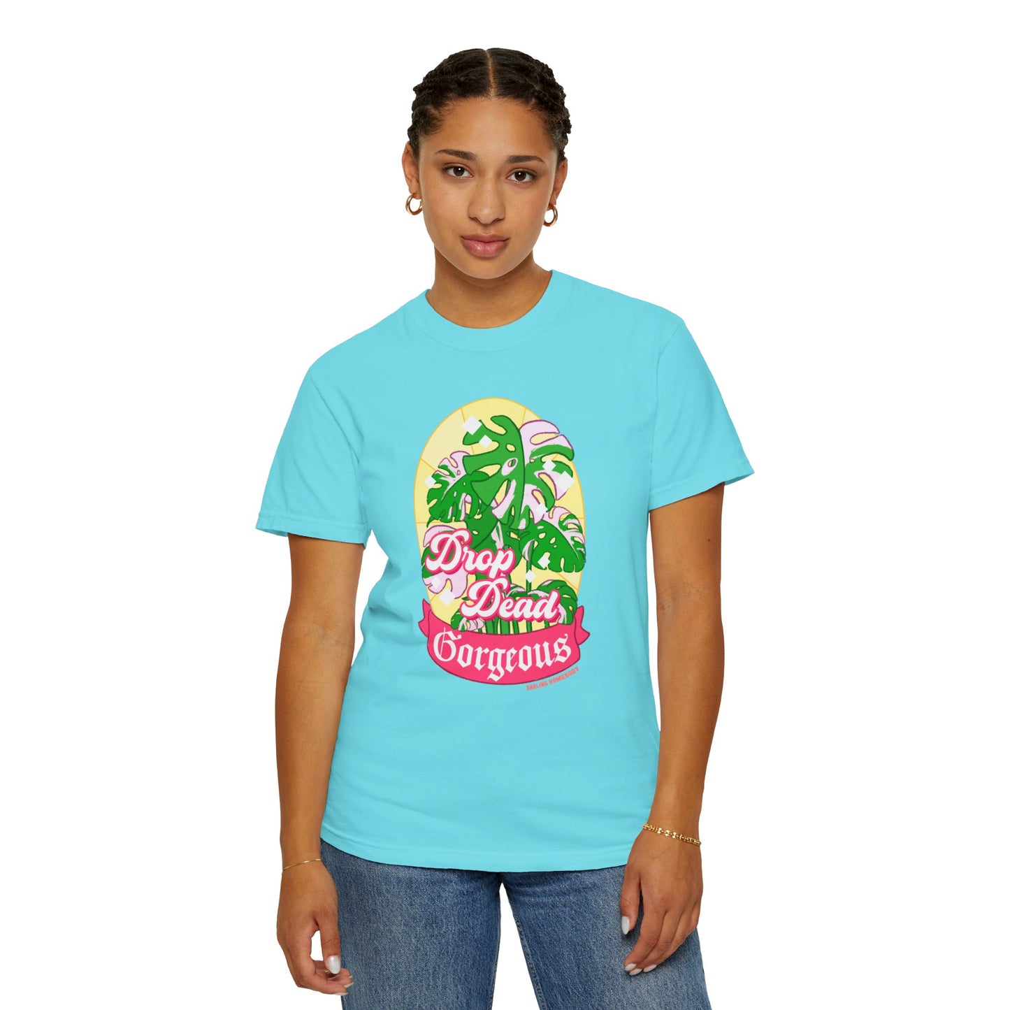 Monstera Drop Dead Gorgeous T-shirt.