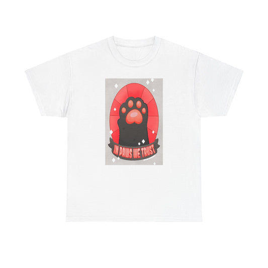 Paws We Trust Goth Unisex Heavy Cotton Tee