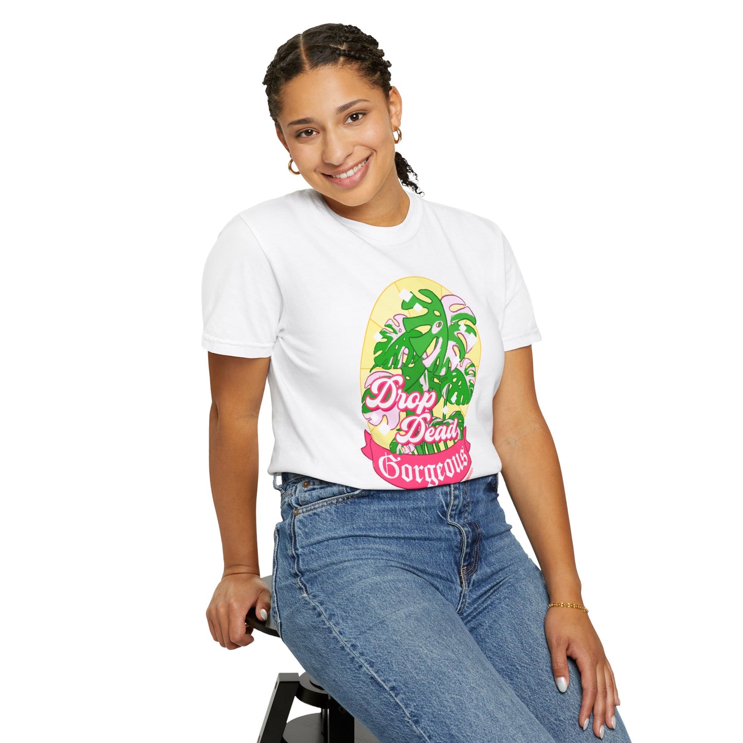Monstera Drop Dead Gorgeous T-shirt.