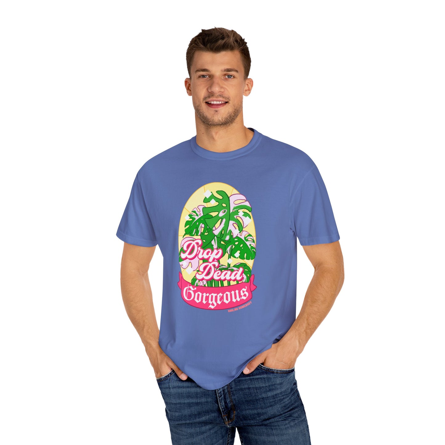 Monstera Drop Dead Gorgeous T-shirt.