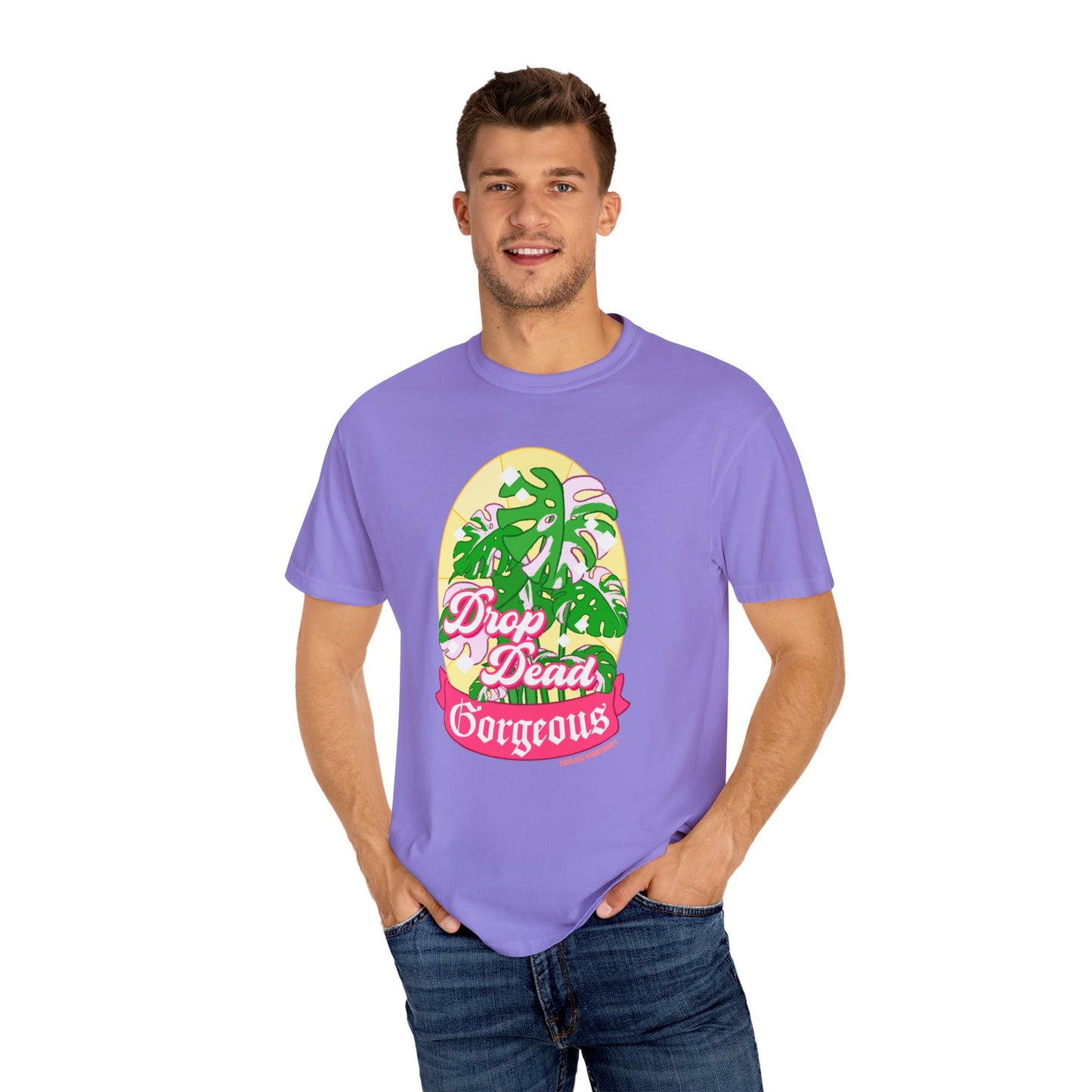 Monstera Drop Dead Gorgeous T-shirt.