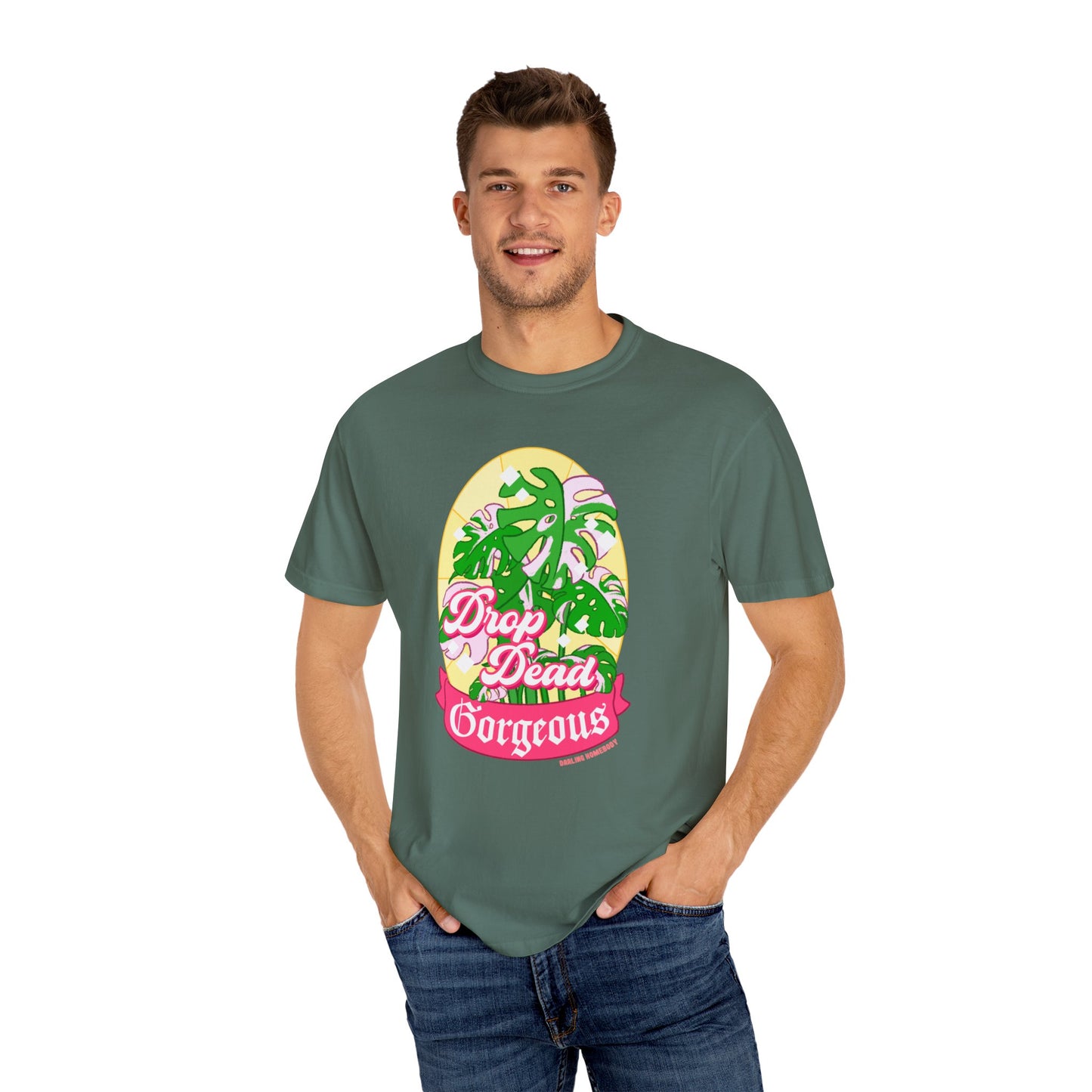 Monstera Drop Dead Gorgeous T-shirt.