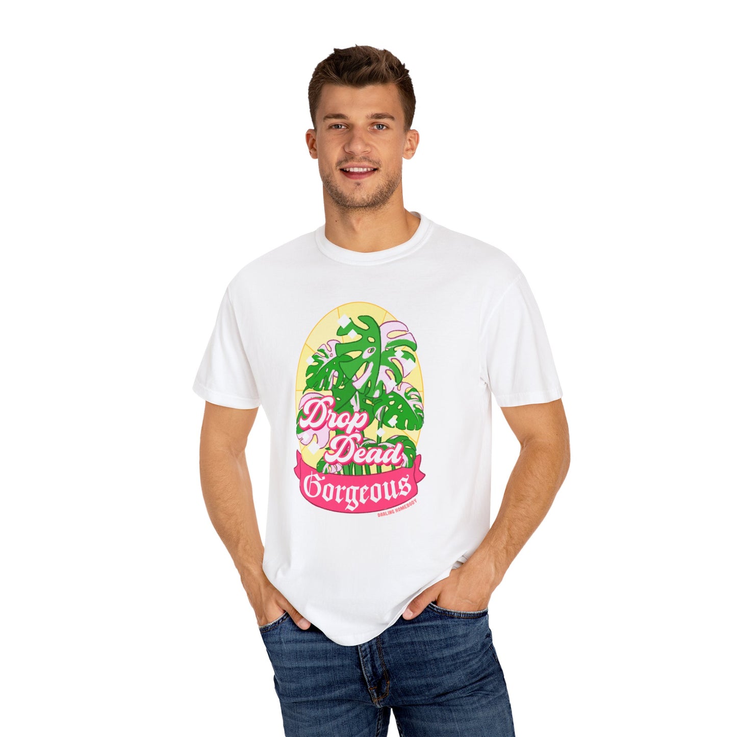Monstera Drop Dead Gorgeous T-shirt.