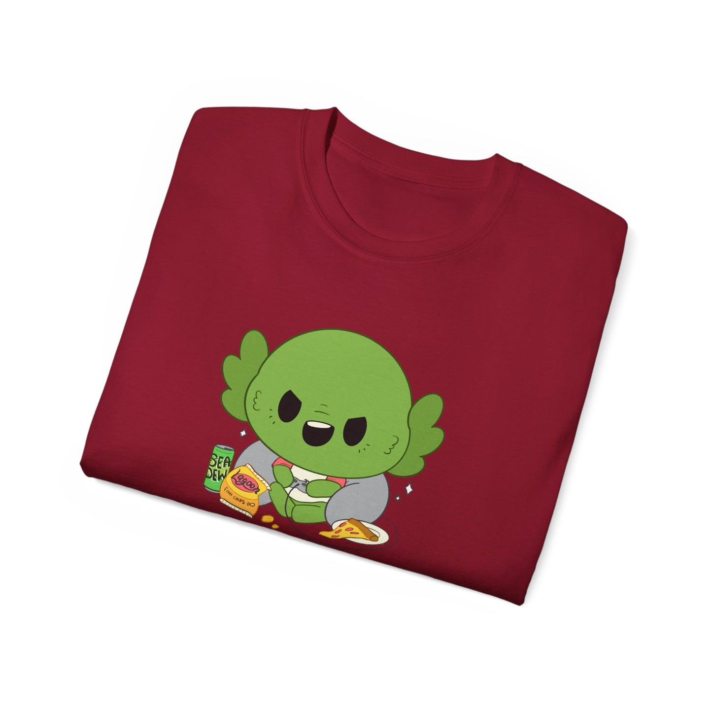 Marsh Land Monster Video Games Unisex Ultra Cotton Tee