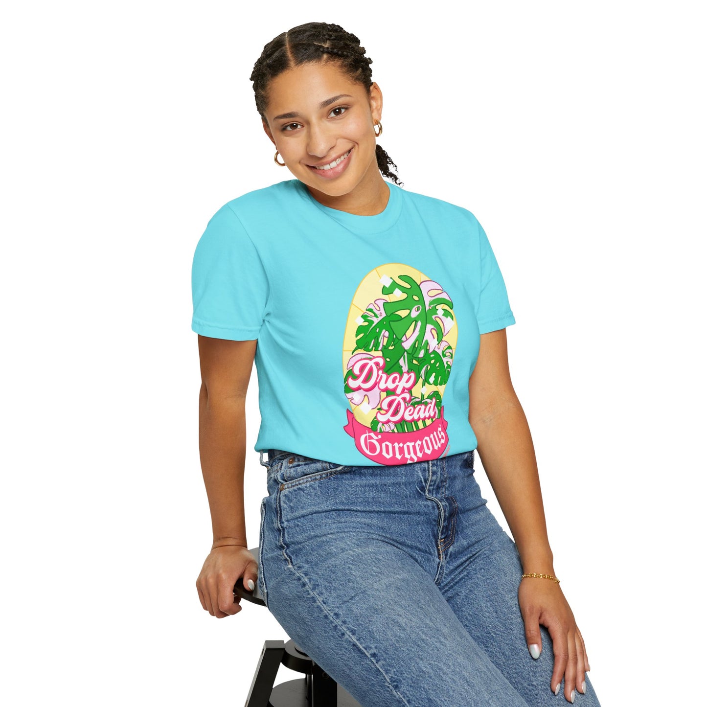 Monstera Drop Dead Gorgeous T-shirt.