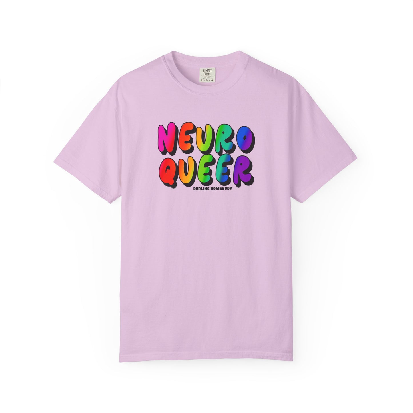 Neuro Queer T-shirt. Neurodiverse.