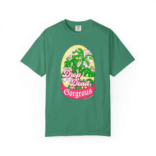 Monstera Drop Dead Gorgeous T-shirt.