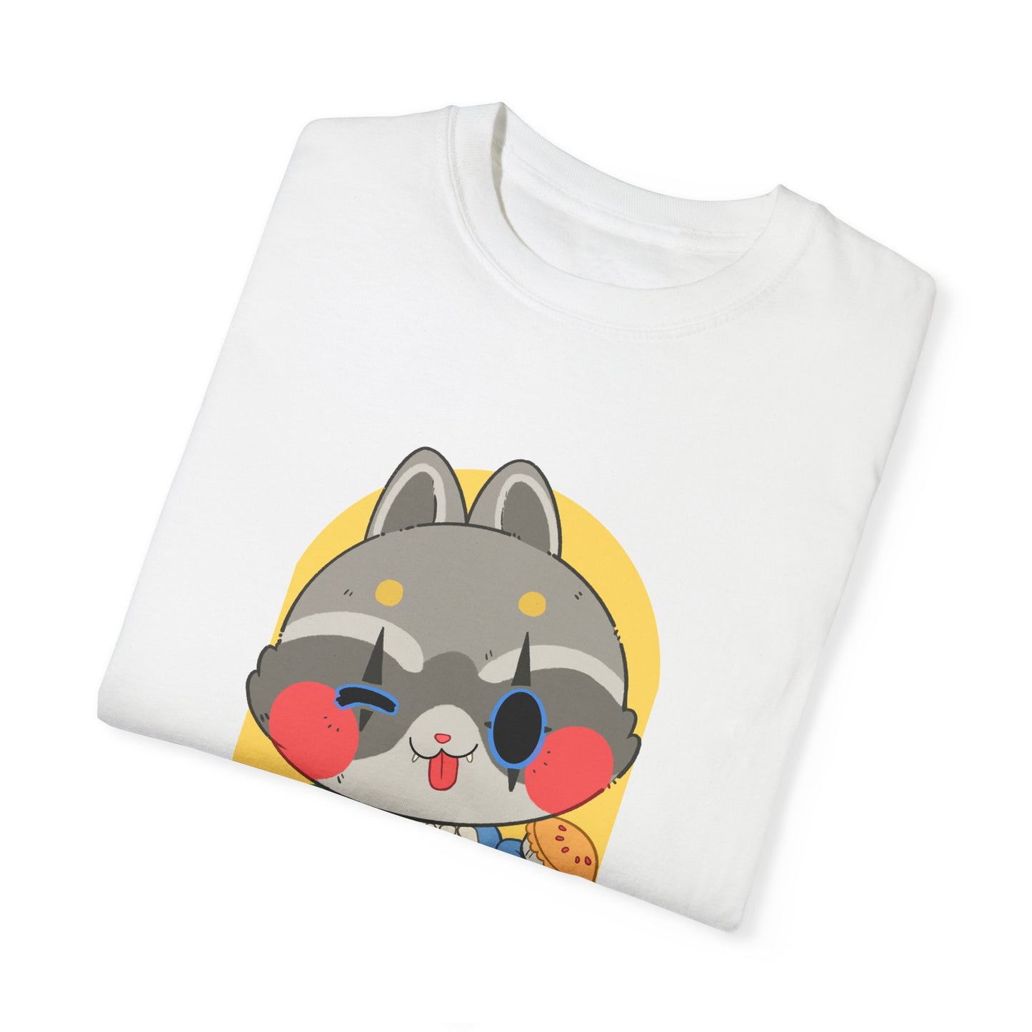 Certified Clown T-shirt. Raccoon.