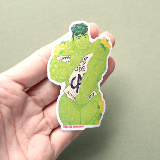 "Bulk" Sticker. Super Swap Parody Holographic Decal