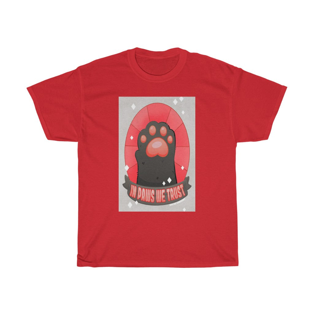 Paws We Trust Goth Unisex Heavy Cotton Tee