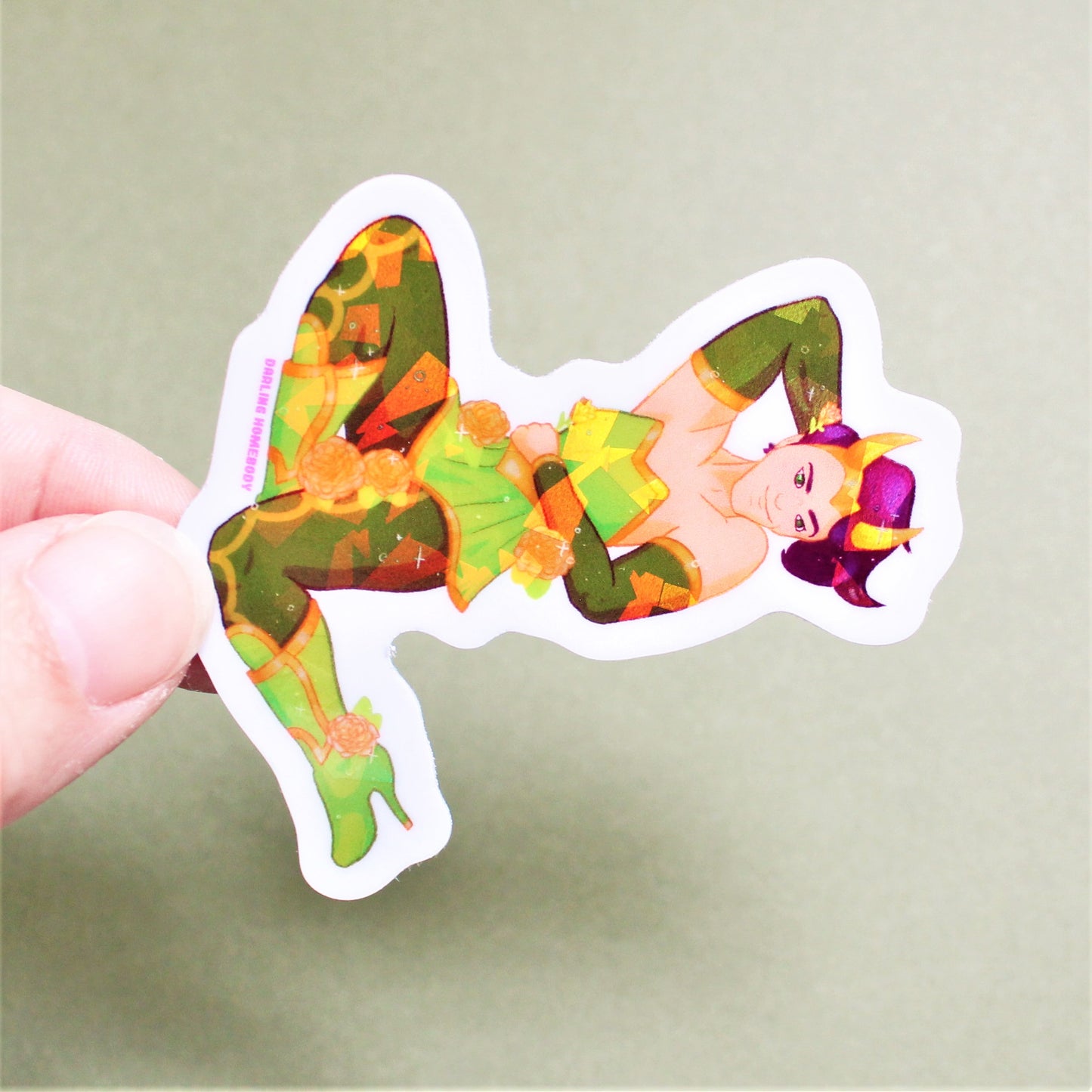 Loki Sticker or Magnet. Lokantress Sexy Super Swap Parody. Enchantress Decal. Marvel Avengers Sticker. Super Hero Weatherproof.