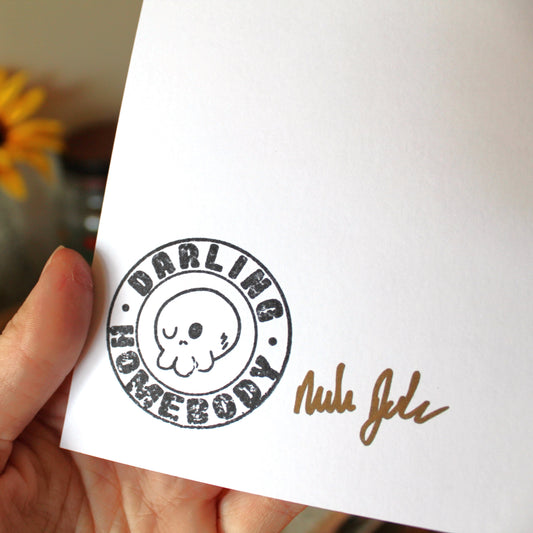 "Visitch" 8 x 10 inch Art Print. Super Swap Series.