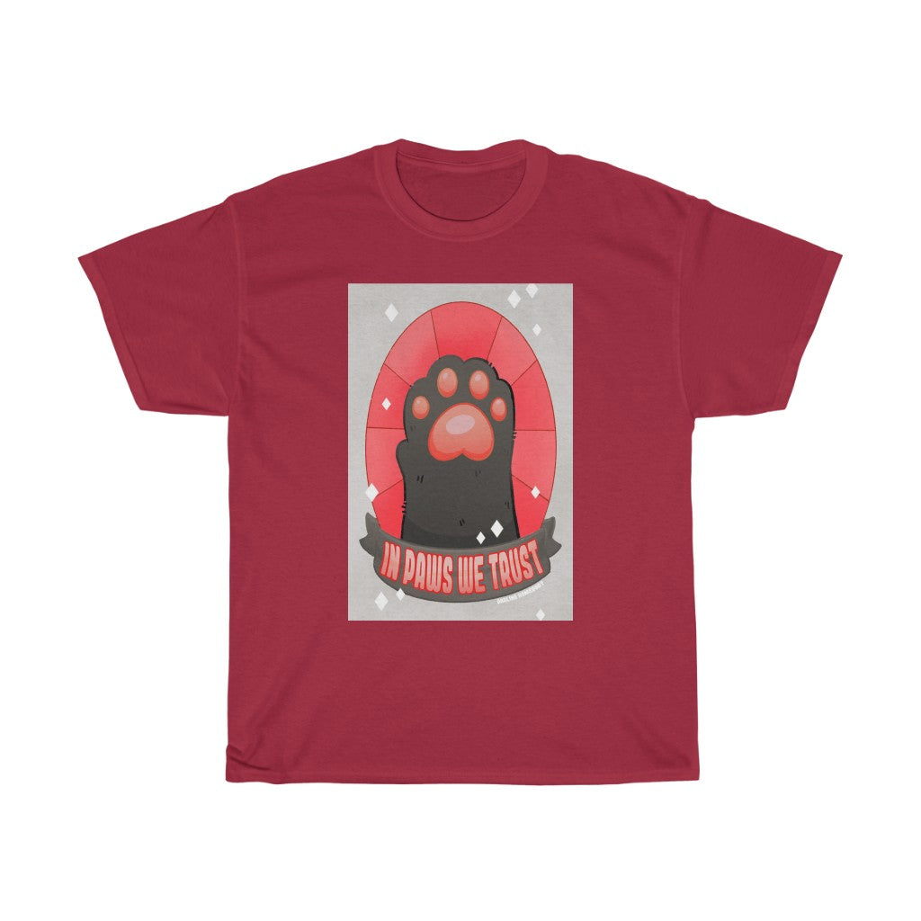Paws We Trust Goth Unisex Heavy Cotton Tee