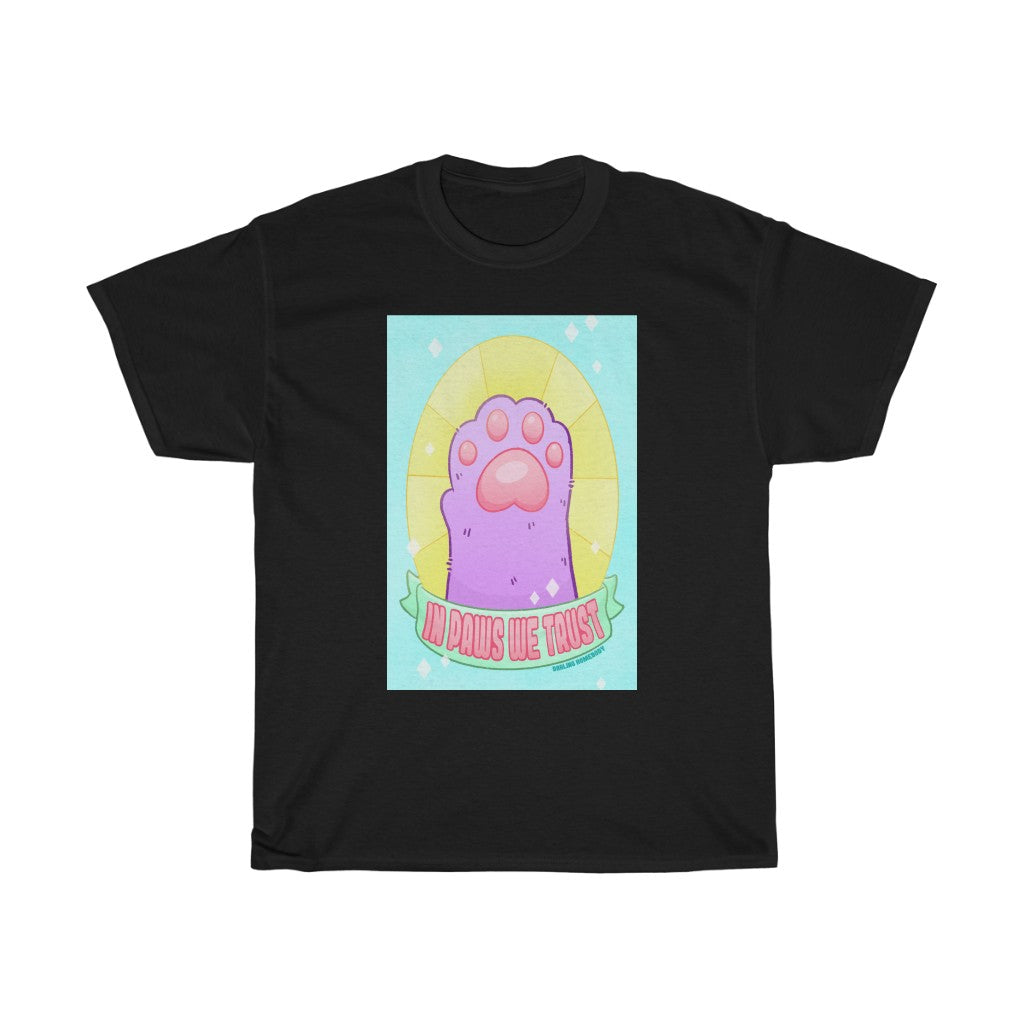 In Paws We Trust Pastel Unisex Heavy Cotton Tee