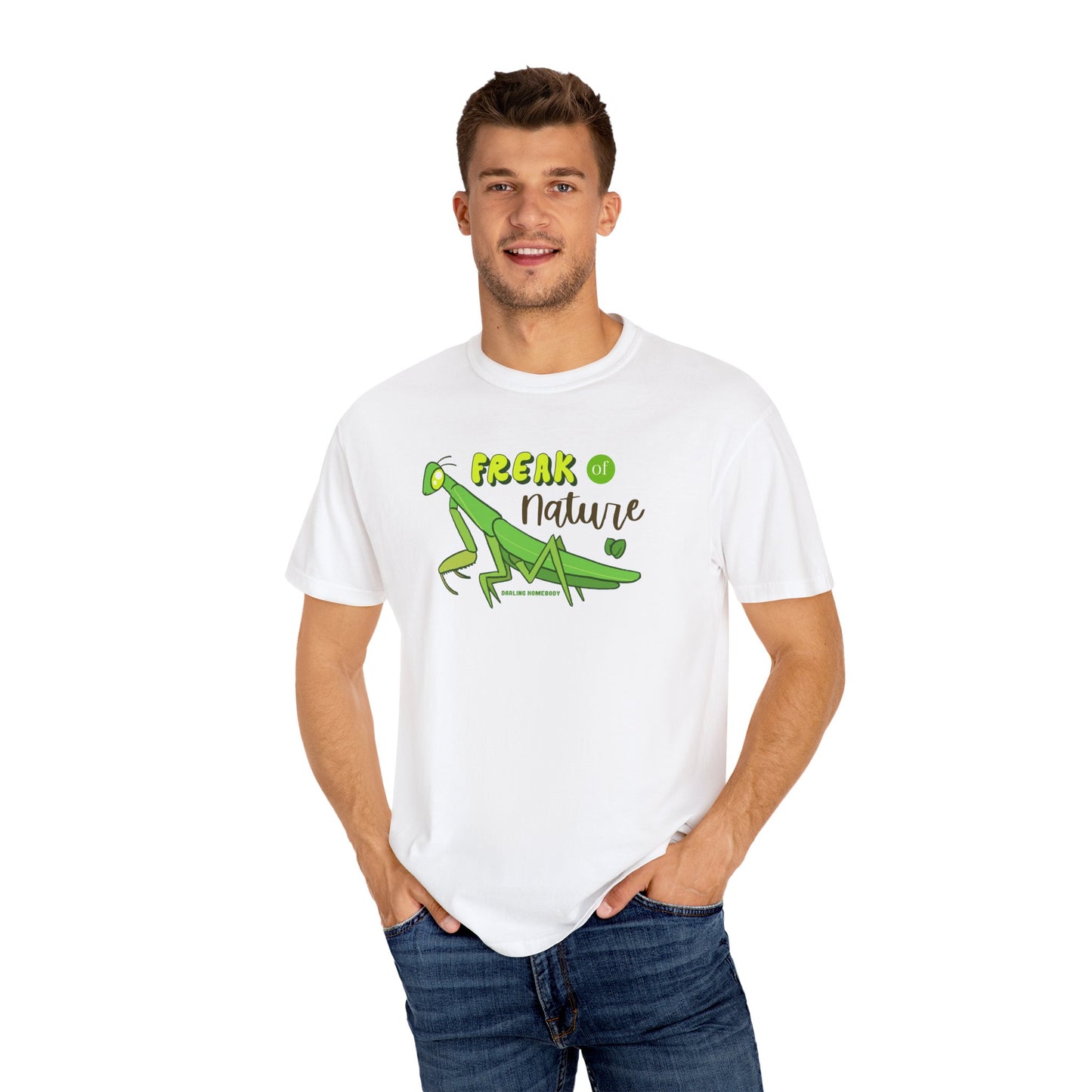 Freak of Nature T-shirt. Praying Mantis Bug Shirt.