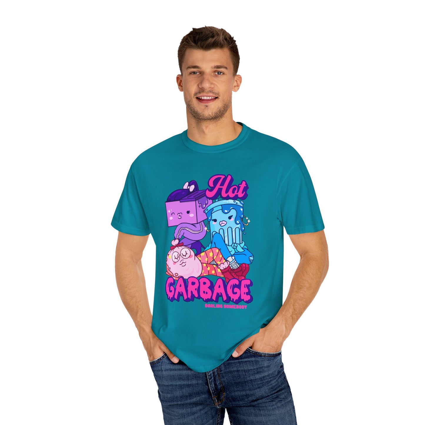 Hot Garbage T-shirt. Girl gang.