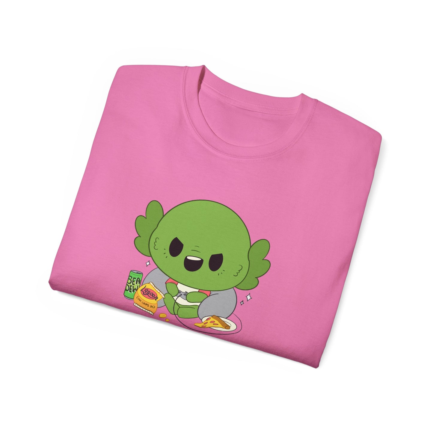 Marsh Land Monster Video Games Unisex Ultra Cotton Tee
