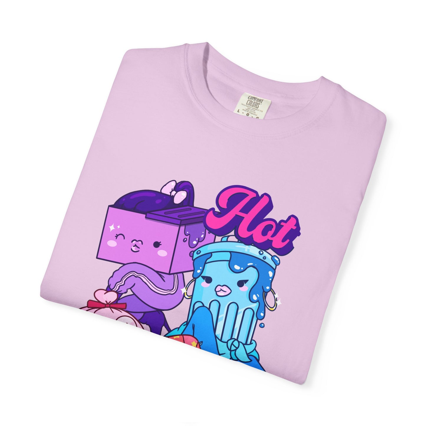 Hot Garbage T-shirt. Girl gang.