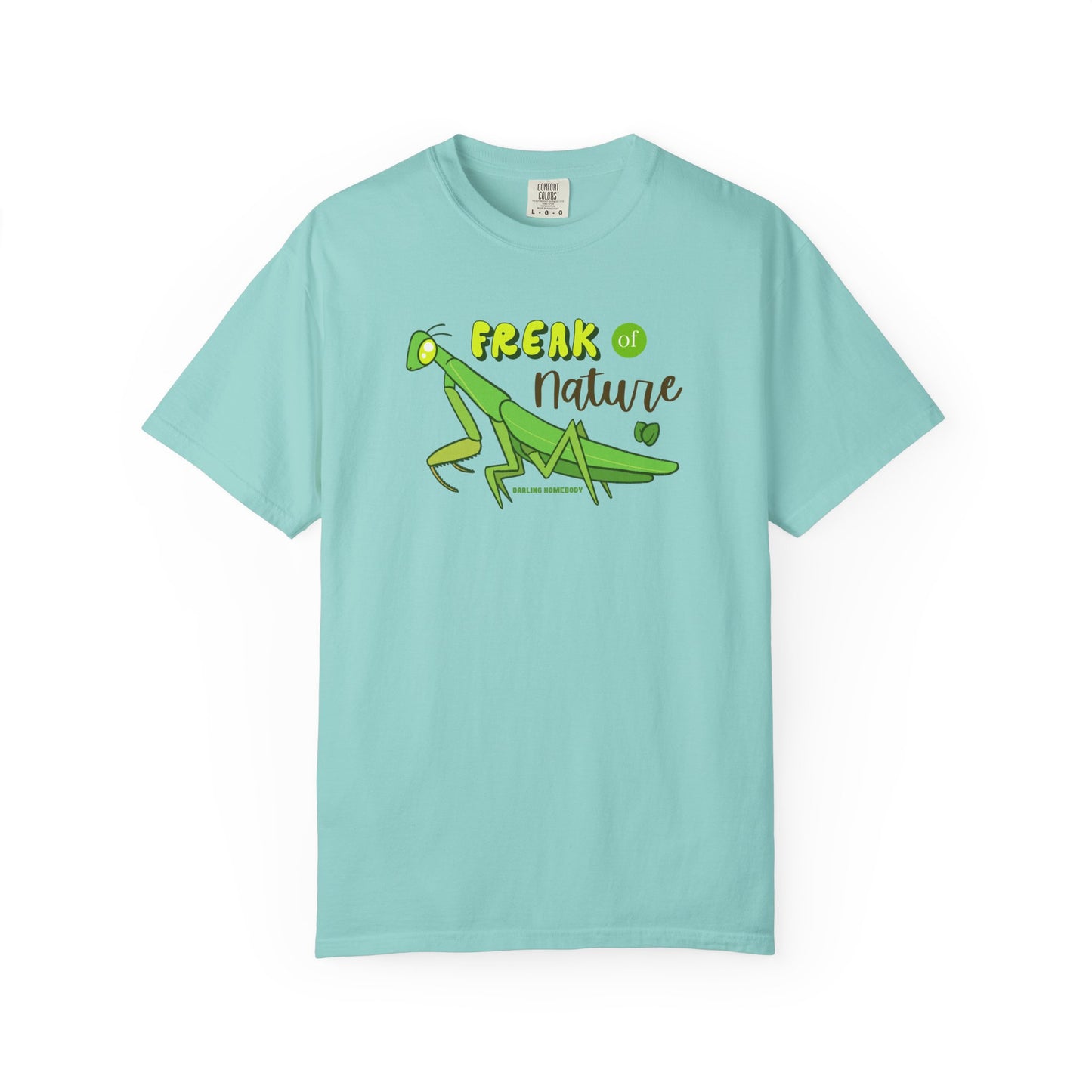 Freak of Nature T-shirt. Praying Mantis Bug Shirt.