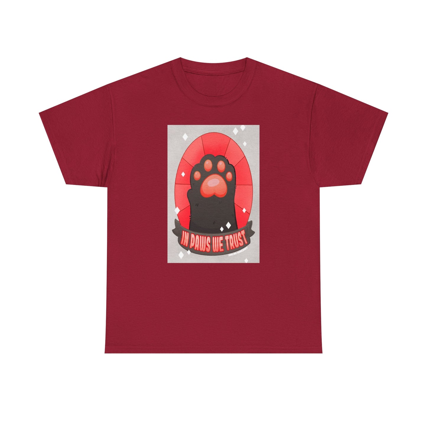 Paws We Trust Goth Unisex Heavy Cotton Tee