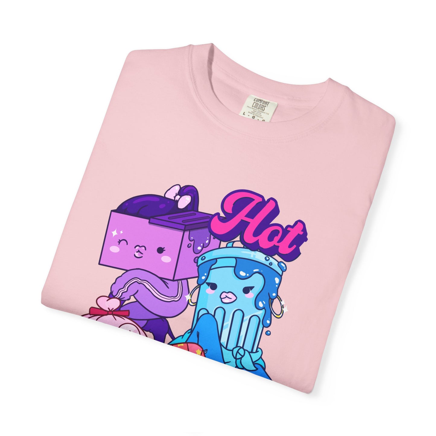 Hot Garbage T-shirt. Girl gang.