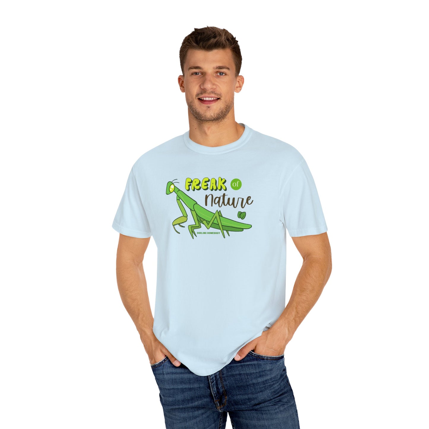 Freak of Nature T-shirt. Praying Mantis Bug Shirt.