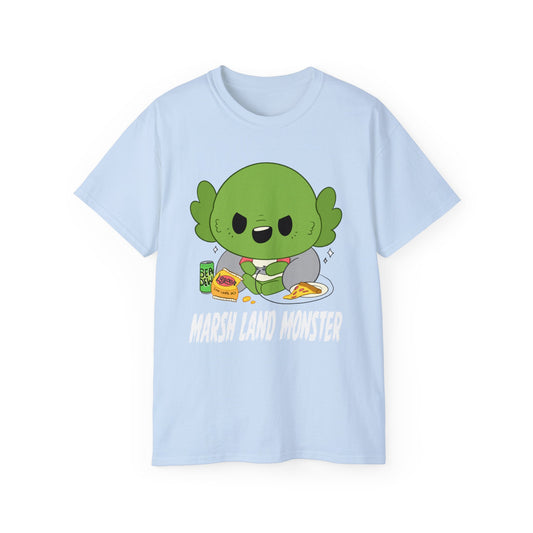 Marsh Land Monster Video Games Unisex Ultra Cotton Tee