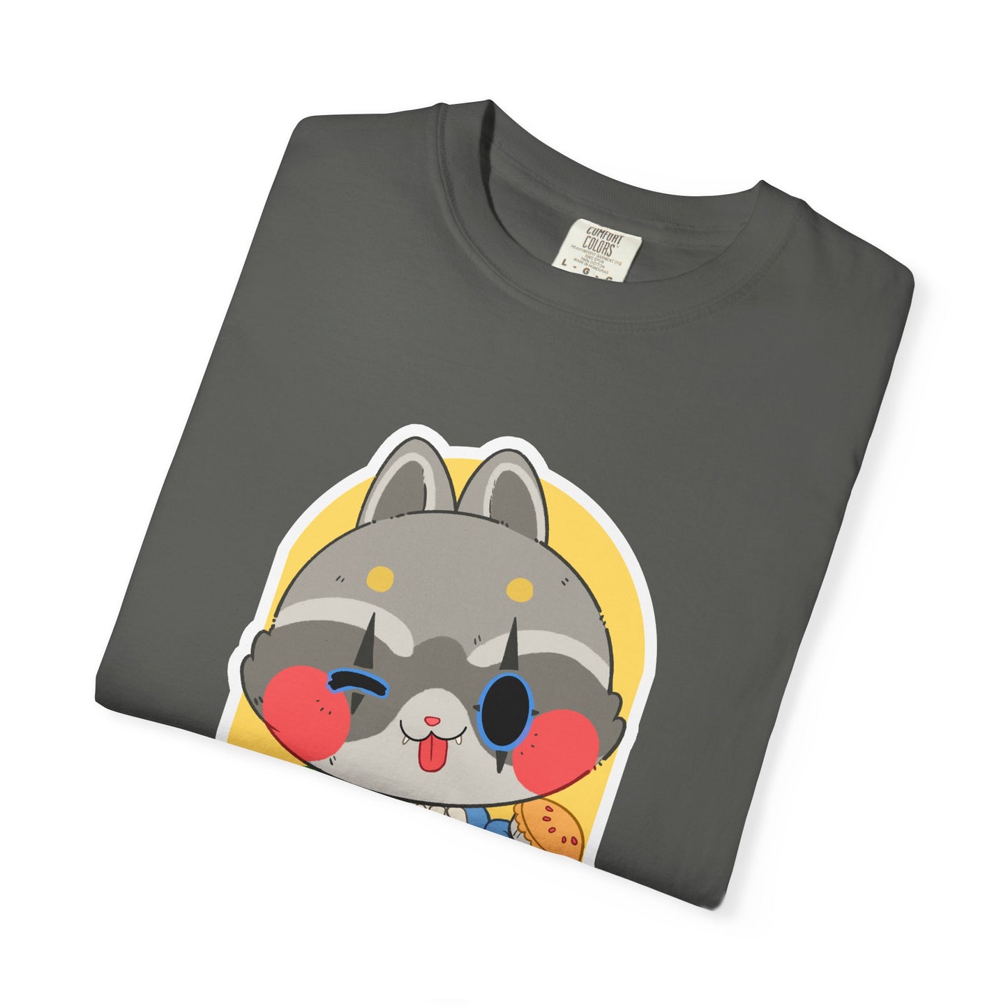 Certified Clown T-shirt. Raccoon.