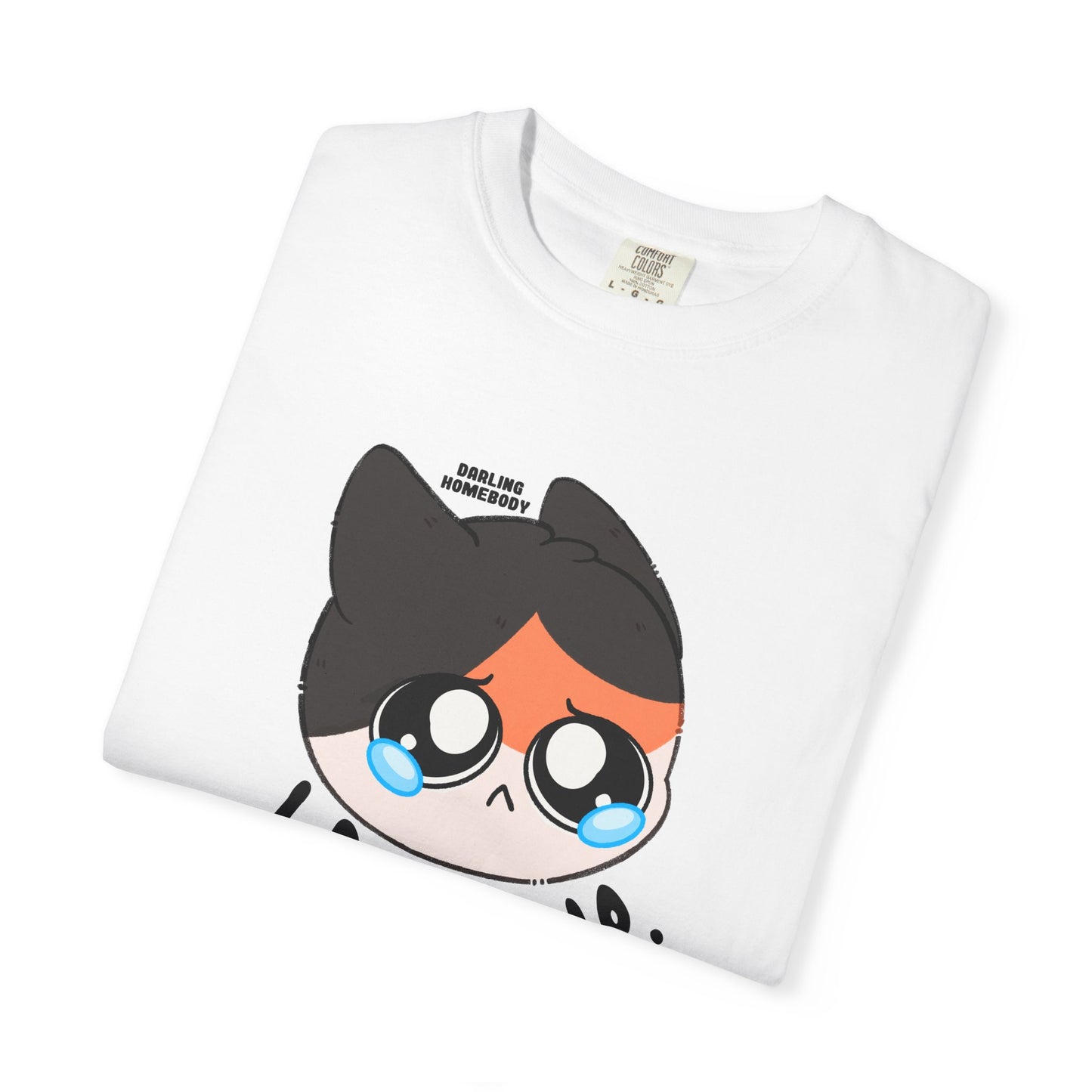 I Frew Up T-shirt. Calico Cat Shirt. Tummy Ache.